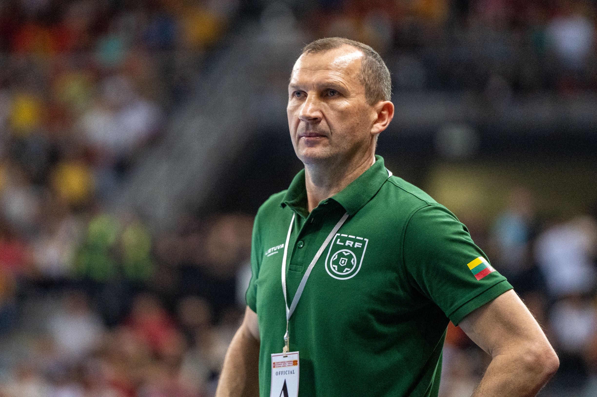 Treneris Gintaras Savukynas lieka prie Lietuvos rinktinės vairo