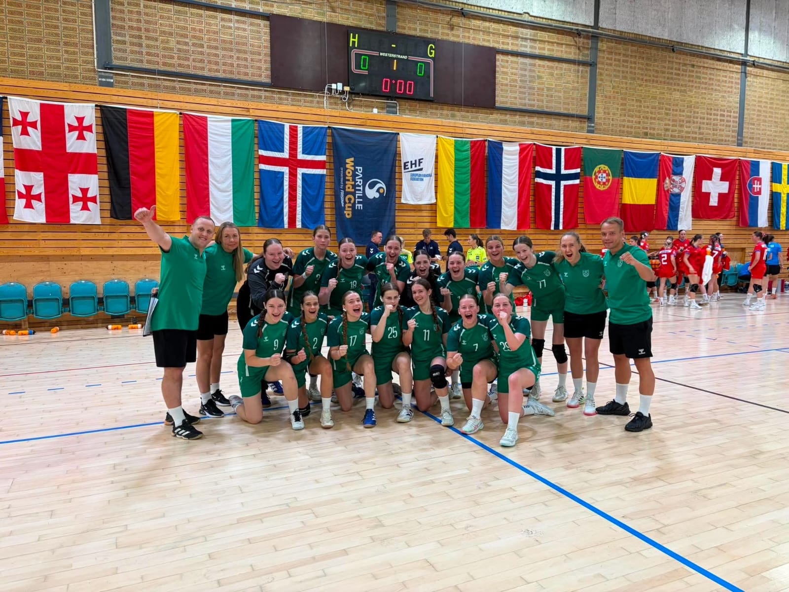 Lietuvos U-16 rinktinė atvirajame Europos čempionate užėmė 19 vietą