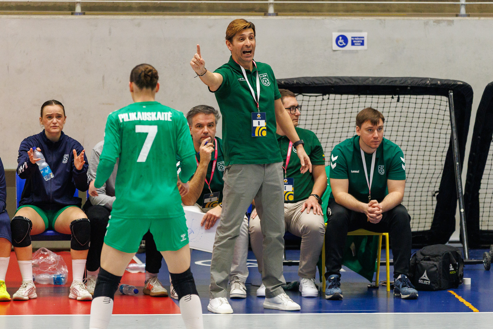 Revanšo prieš ukrainietes sieksiančios rinktinės treneris: „Būsime pasiruošę laimėti namuose“