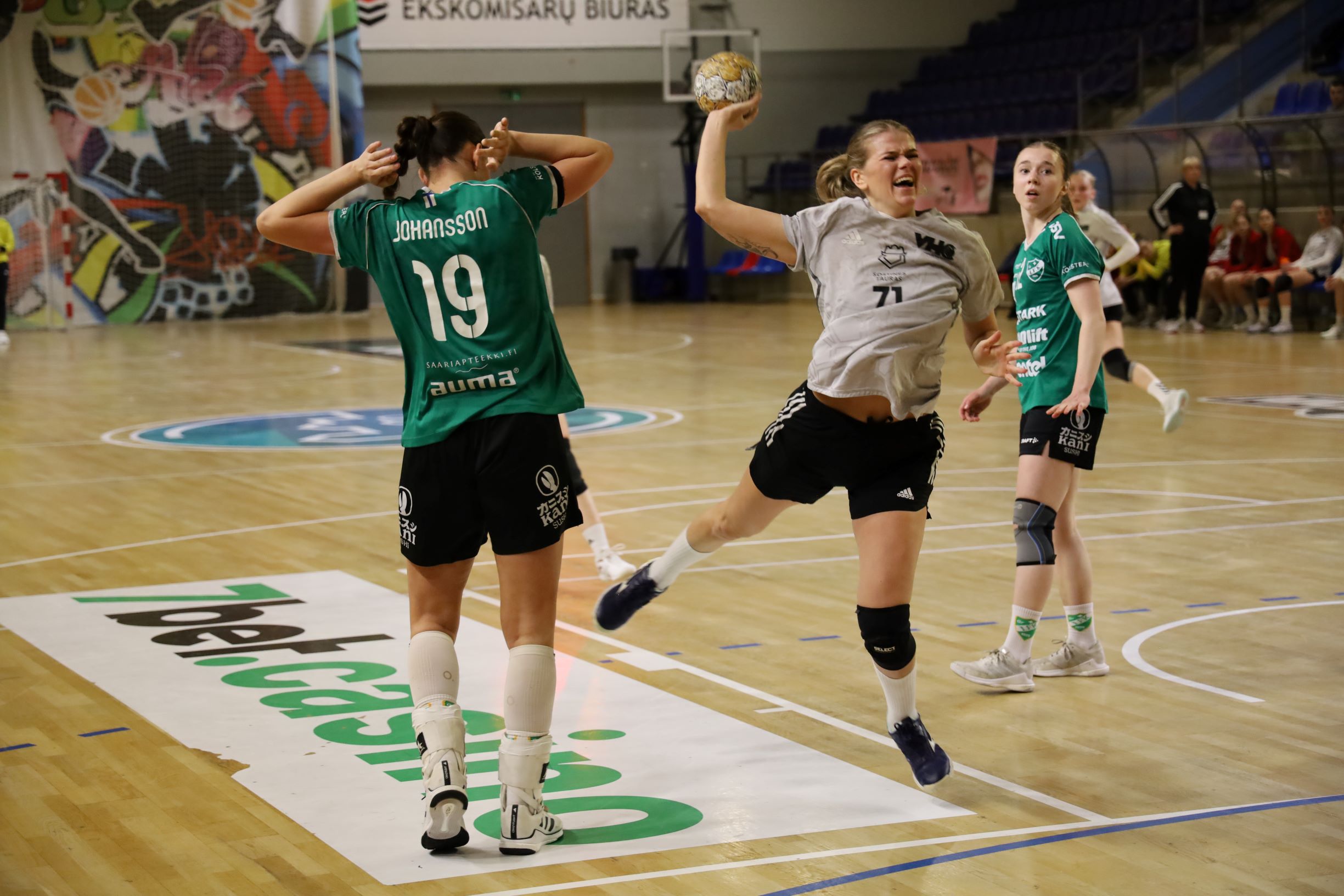 Baltijos jūros rankinio taurės turnyre dvi lietuvių komandos pateko tarp prizininkių