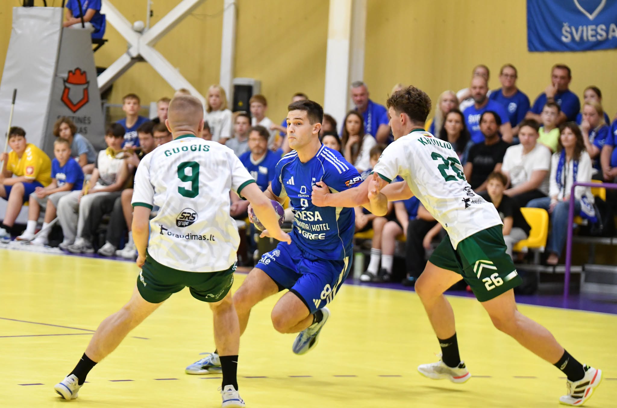 LRL sezono starte – sunki vicečempionų vilniečių pergalė prieš Kauno komandą