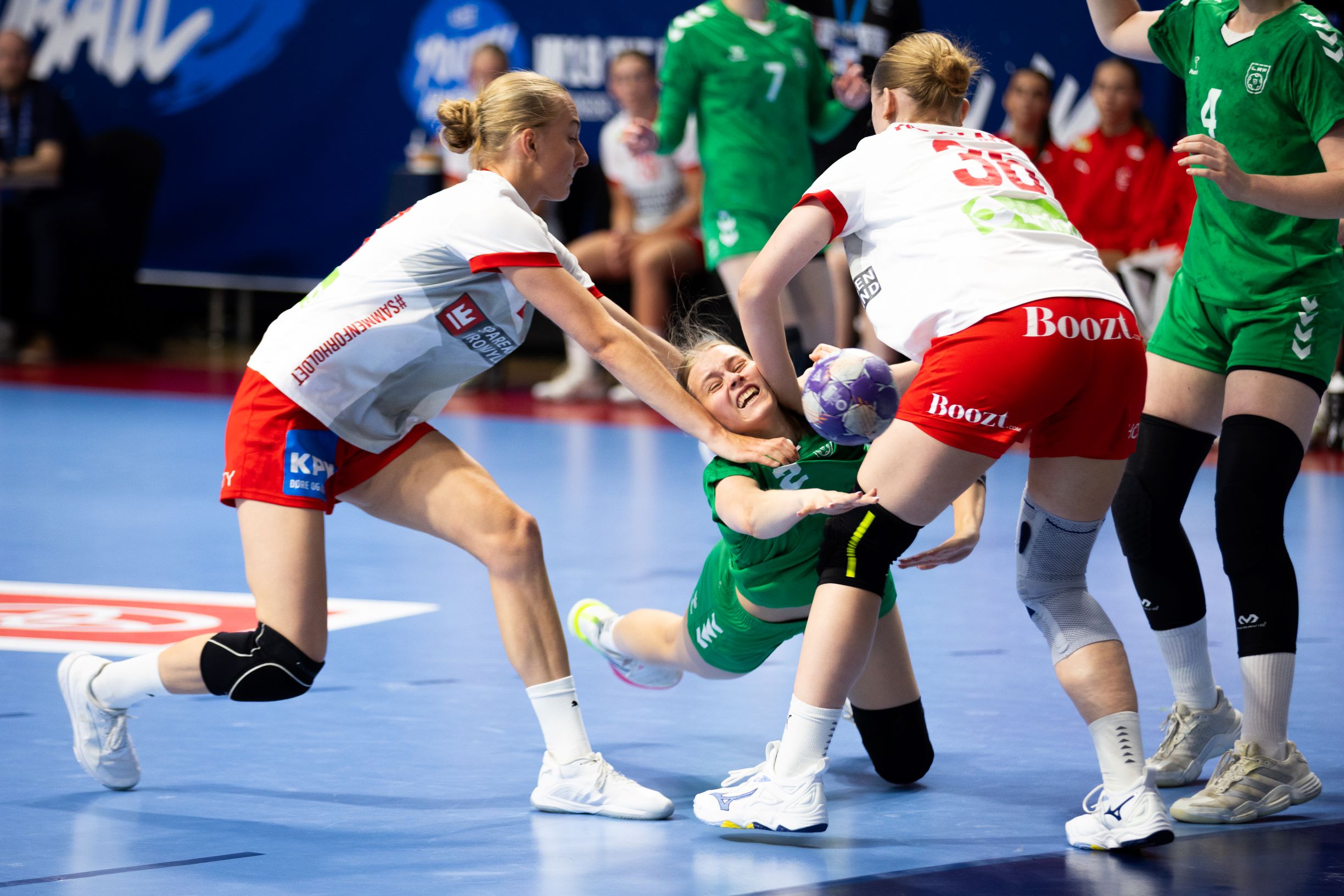 Europos W19 čempionate Lietuvos rankininkės neprilygo Danijos rinktinei