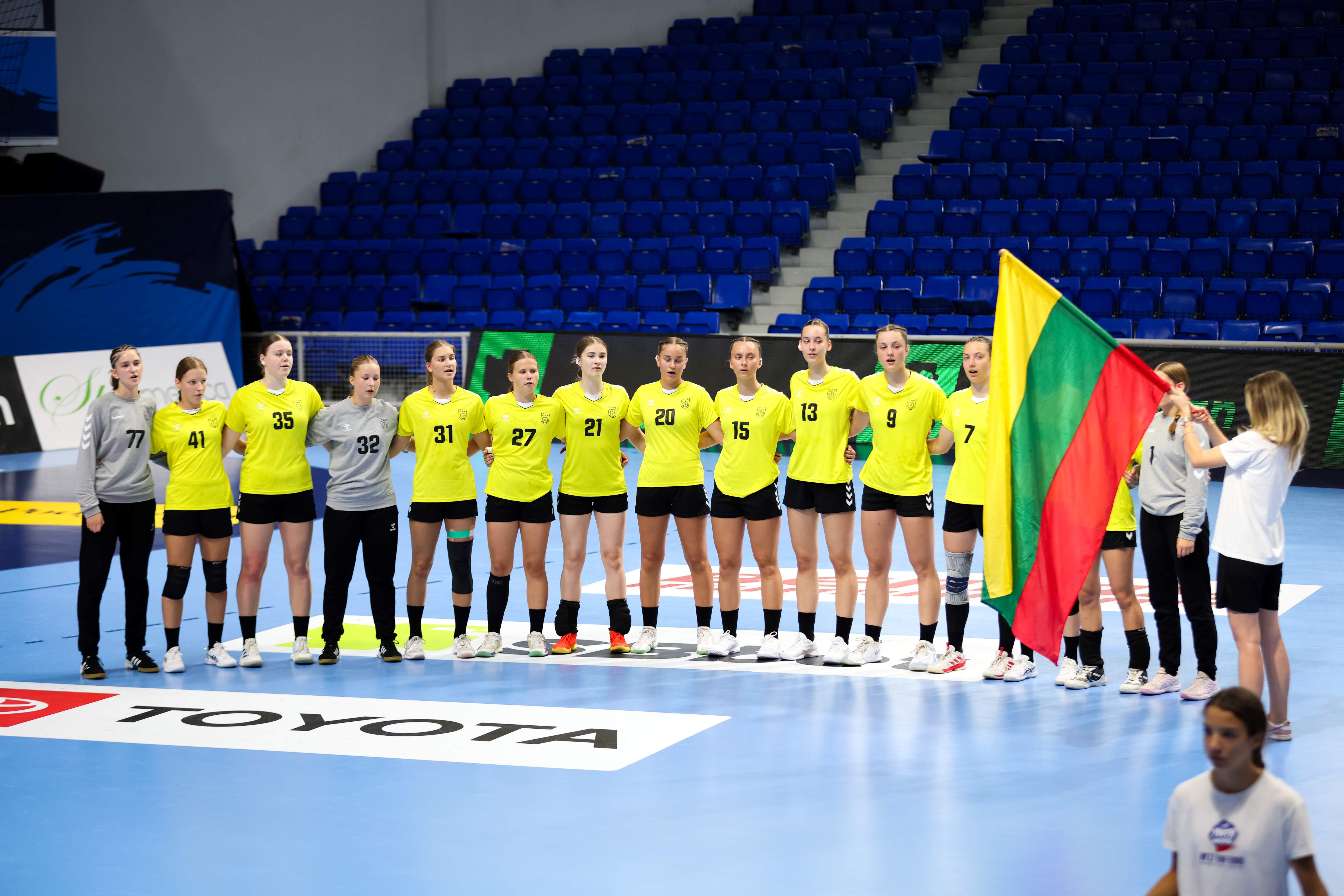 Europos jaunių čempionate Lietuvos rinktinė iškovojo pirmą pergalę