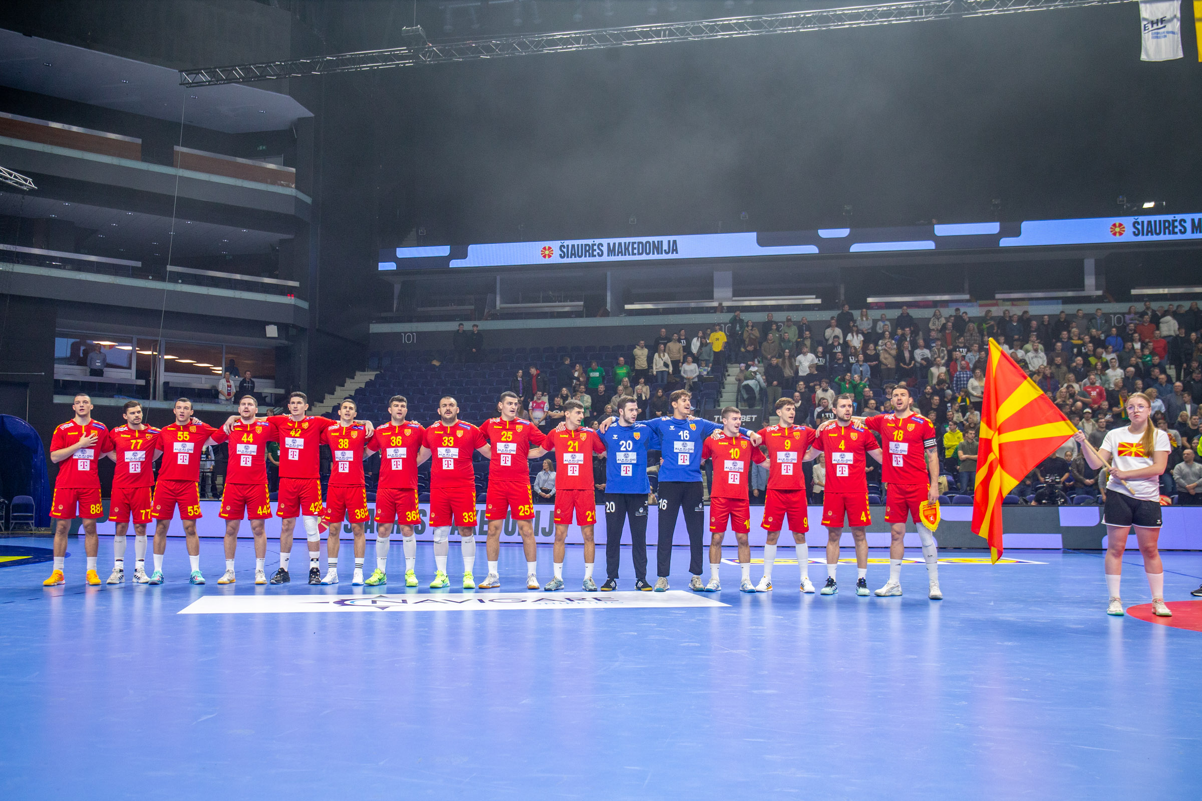 Lemiamų rungtynių varžovai – nuolatiniai Europos čempionatų dalyviai makedonai