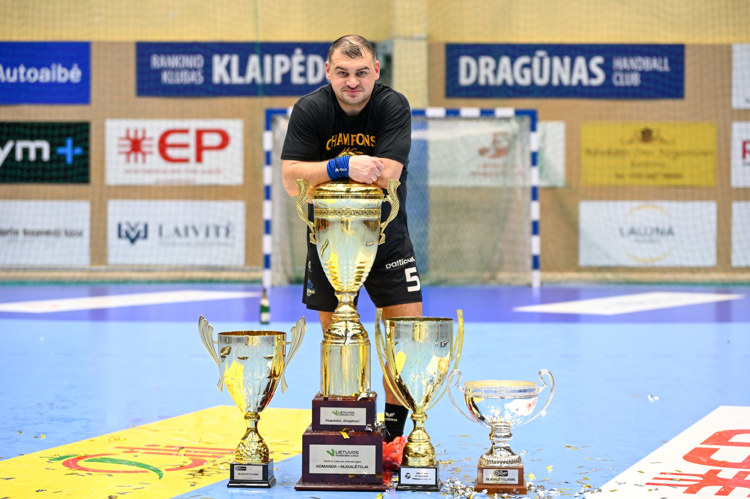 Čempionų kapitonas: Buvo tobulas sezonas – Lietuvoje laimėjome viską, ką tik įmanoma