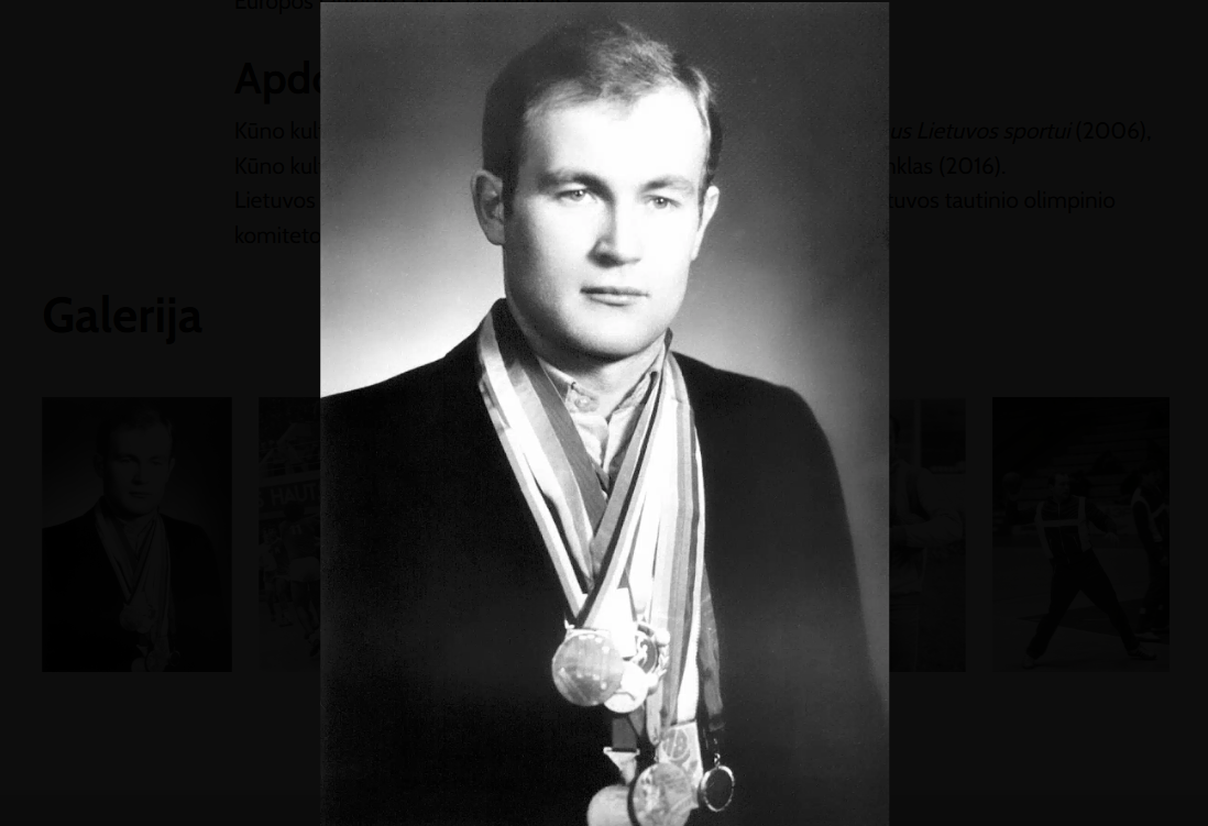 Prieš 70 metų gimė olimpinis čempionas Valdemaras Novickis